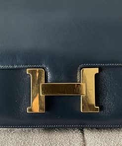 Alternative view of Hermes Constance 24 Blue Indigo Boxcalf